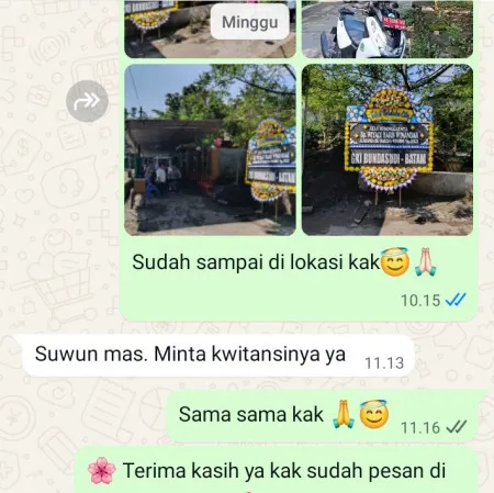 Pengiriman Papan Bunga Duka Banyuanyar Ampel