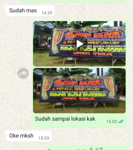Pengiriman Papan Bunga Banyuanyar Ampel